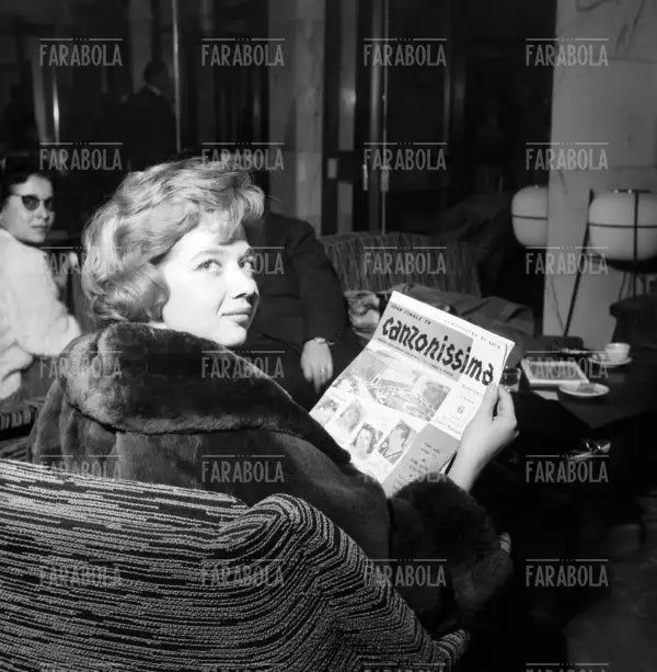 Anna D'Amico, finale di Canzonissima, Reggio Emilia, 1959