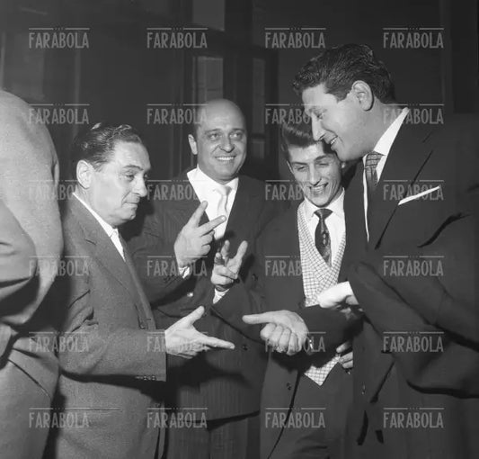 Carlo Buti, Bruno Pallesi, Tony Renis e Narciso Parigi, Festival di Sanremo, 1959