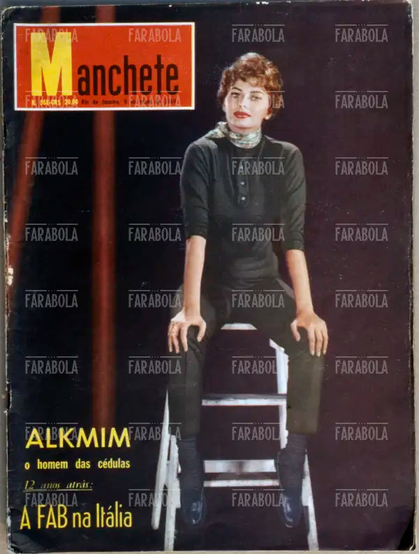Sophia Loren, Copertina di Manchete, 1959