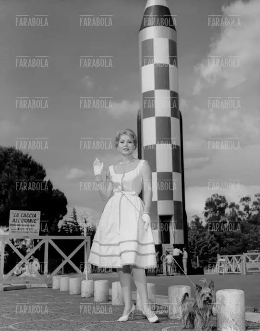 Zsa Zsa Gabor, Film La contessa azzurra, Roma, 1959