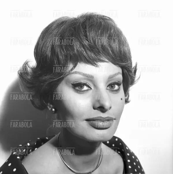 Sophia Loren durante le riprese del film Olympia, Vienna, 1959