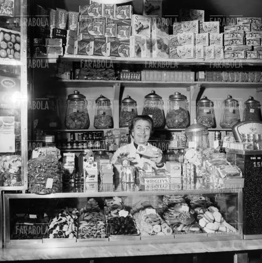 Negozio di alimentari, Milano, 1959