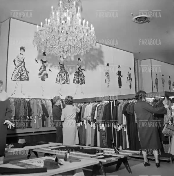 Interno della Rinascente, Milano, 1959