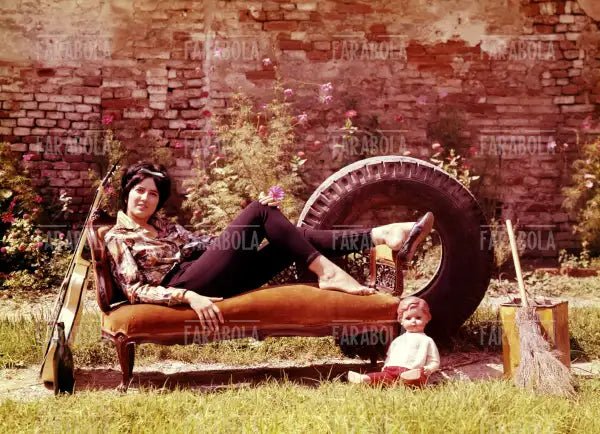 Mina nello Studio Farabola, 1959