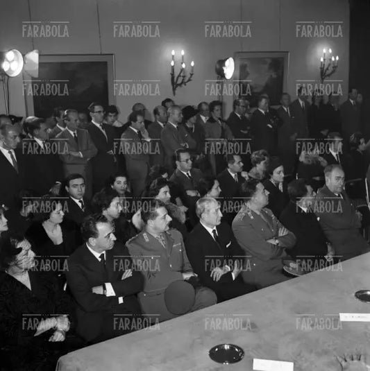Riunione per il Compasso d'Oro alla Rinascente, Milano, 1960
