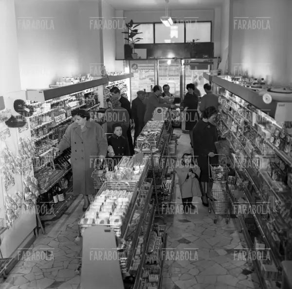 Supermercato, Milano, 1960