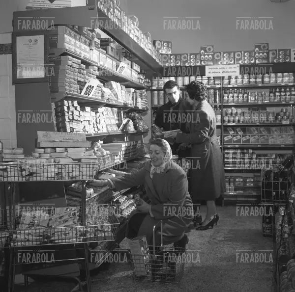 Supermercato, Milano, 1960