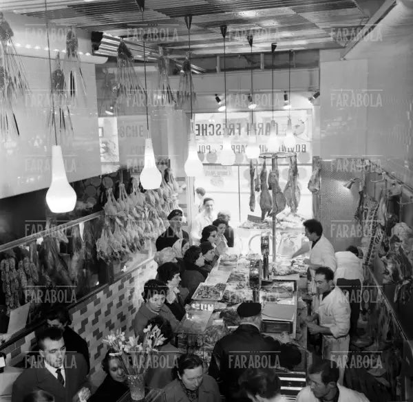 Macelleria, Milano, 1960