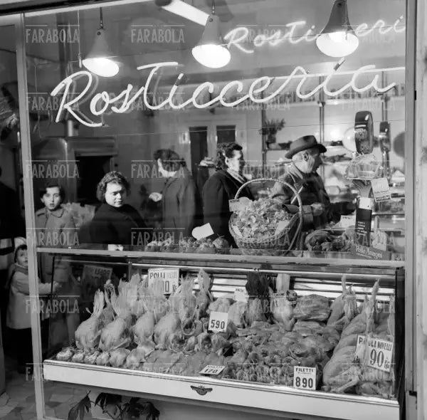 Rosticceria, Milano, 1960