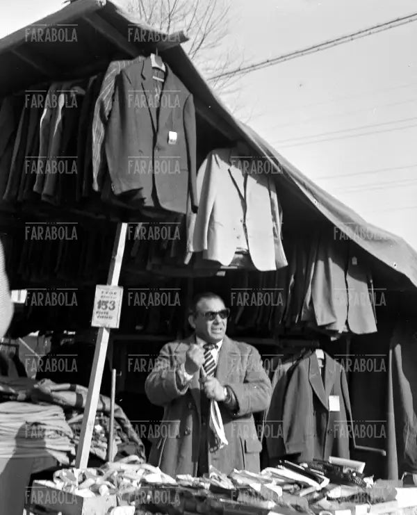 Mercato di Porta Portese, Roma, 1960