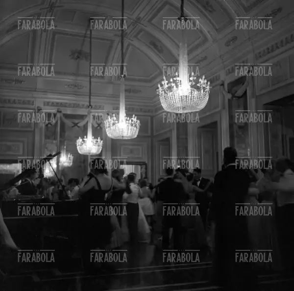 Ballo dei Re a Palazzo Serra di Cassano, Napoli, 1960