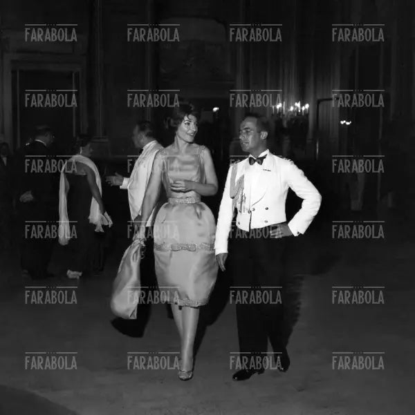 Maria Callas, Ballo dei Re a Palazzo Serra di Cassano, Napoli, 1960