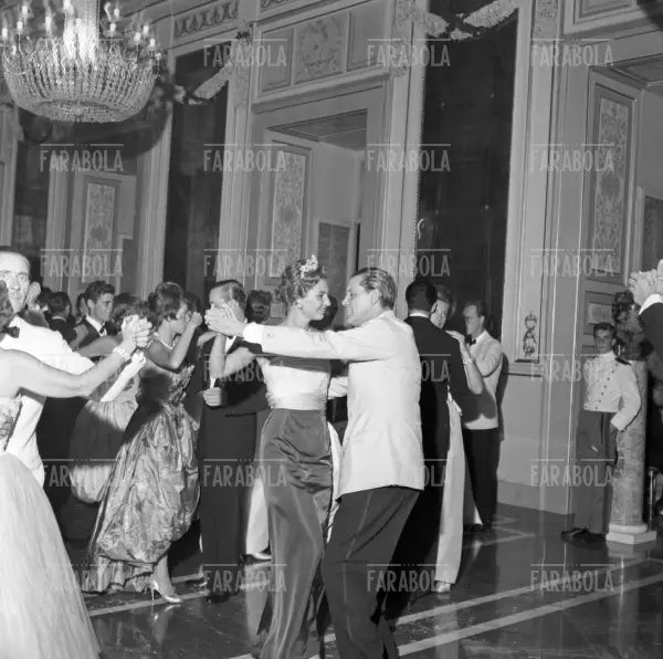 Ballo dei Re a Palazzo Serra di Cassano, Napoli, 1960