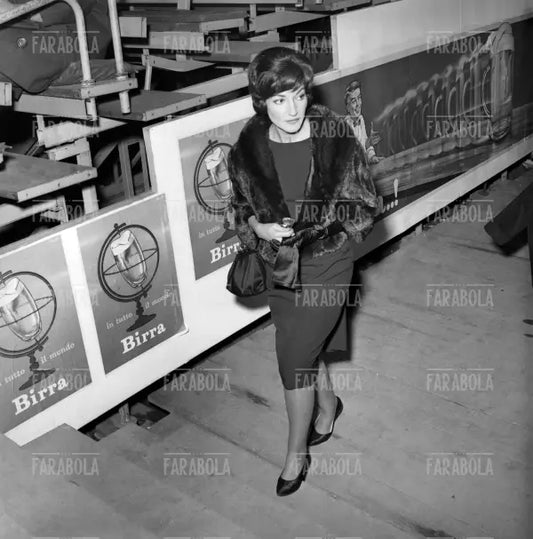 Maria Callas, Prima di Adelchi del Teatro Popolare Italiano, Milano, 1960