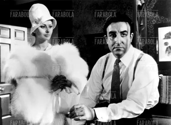 Sophia Loren e Peter Sellers, Film La miliardaria, 1960