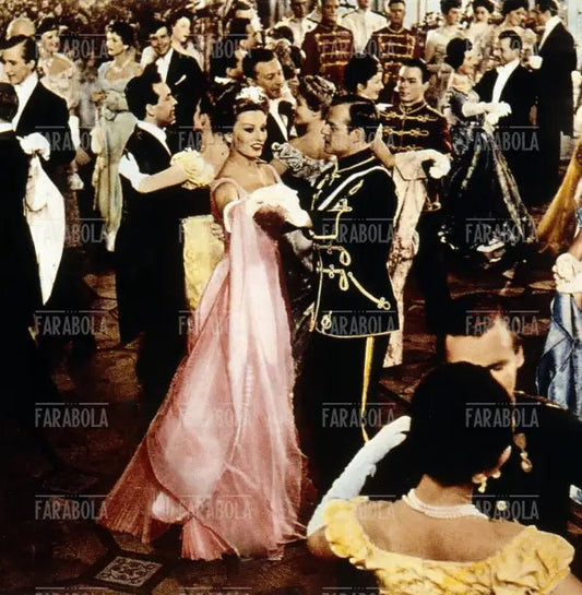 Sophia Loren e Carlo Hintermann, Film Olympia, 1960