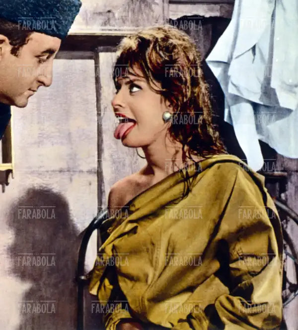 Sophia Loren e Peter Sellers, Film La miliardaria, 1960