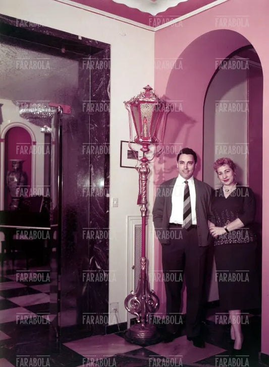 Mario Del Monaco con la moglie, anni 60