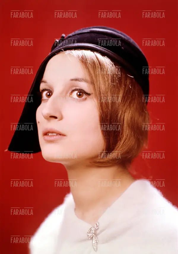 Mina nello Studio Farabola, anni 60