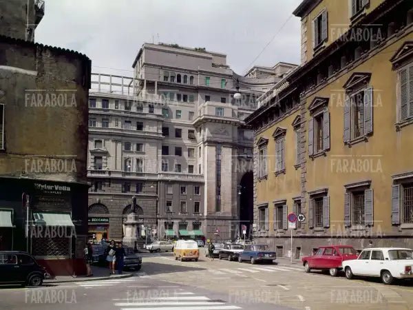 Piazza Beccaria, Milano, anni 60