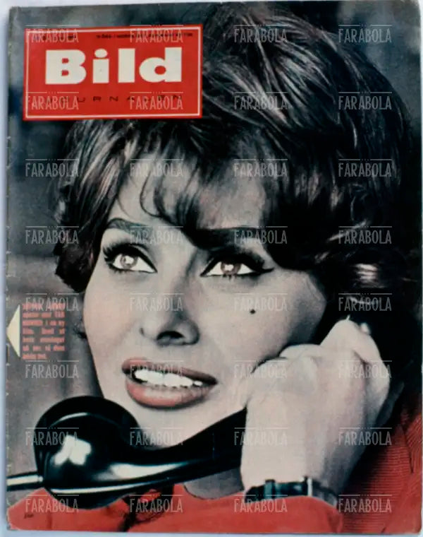Sophia Loren, Copertina di Bild Journalen, anni 60