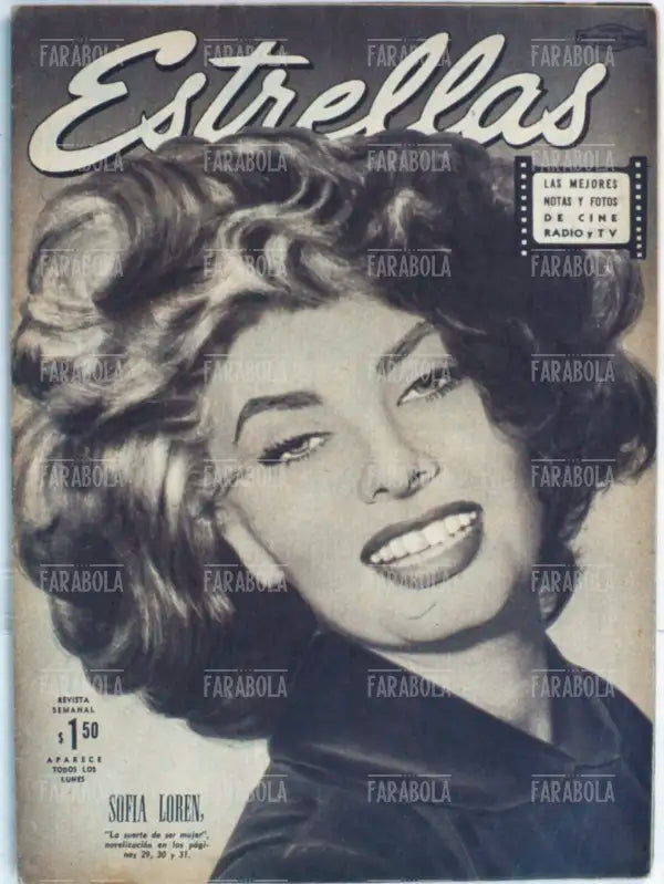 Sophia Loren, Copertina di Estrellas, anni 60