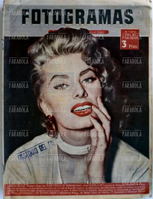 Sophia Loren, Copertina di Fotogramas, anni 60