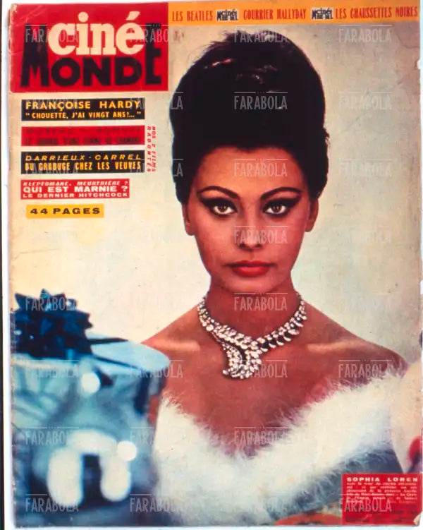 Sophia Loren, Copertina di Cinémonde, anni 60