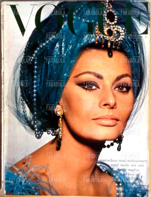 Sophia Loren, Copertina di Vogue, anni 60