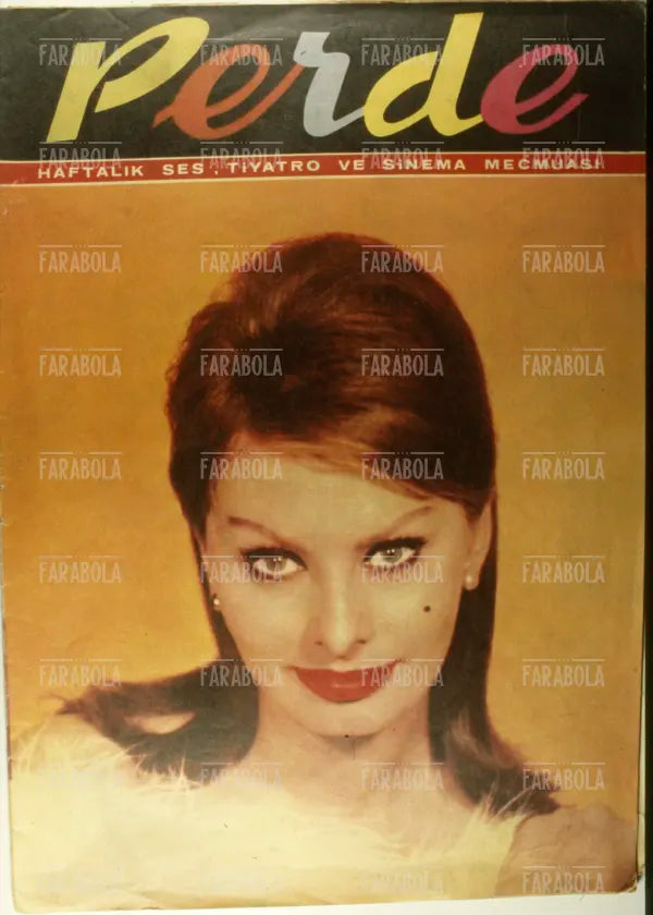 Sophia Loren, Copertina di Perde, anni 60