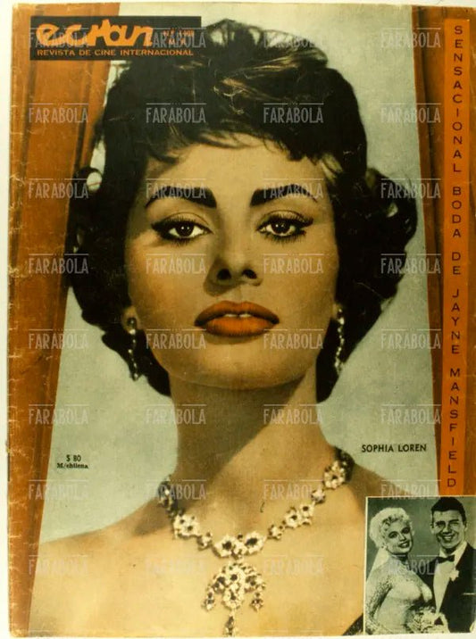 Sophia Loren, Copertina di Ecran, anni 60