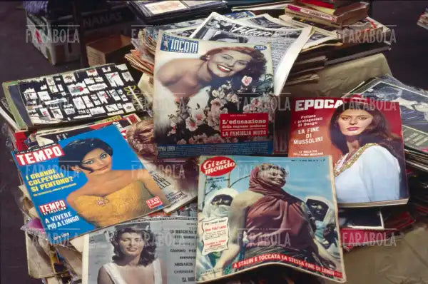 Sophia Loren, Copertine di Tempo, Incom, Giramondo ed Epoca, anni 60