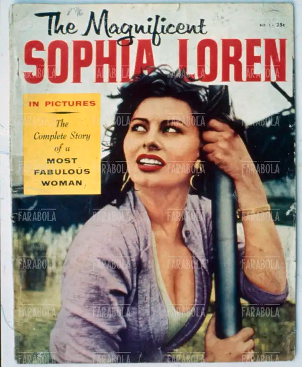 Sophia Loren, Copertina di The Magnificent Sophia Loren, anni 60