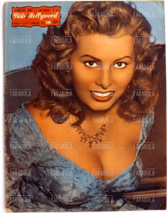 Sophia Loren, Copertina di Folies de Paris et de Hollywood, anni 60