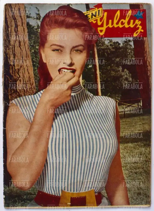 Sophia Loren, Copertina di Yildiz, anni 60