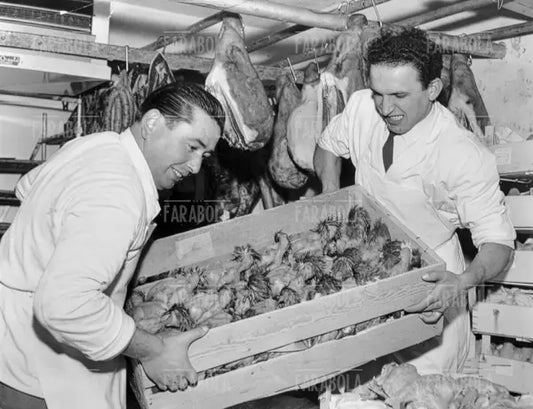 Negozio di alimentari, Milano, anni 60