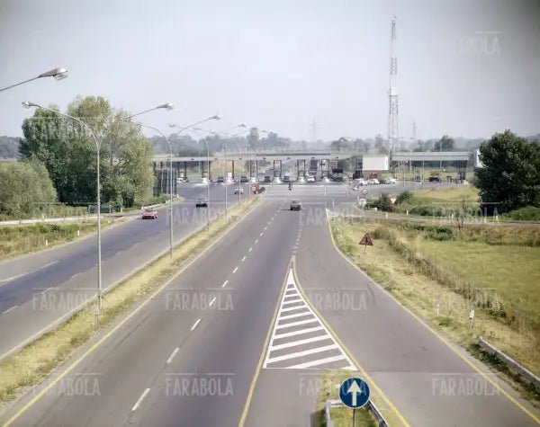 Casello dell'Autostrada del Sole, anni 60