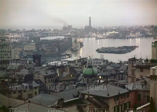 Il porto e la Lanterna, Genova, anni 60
