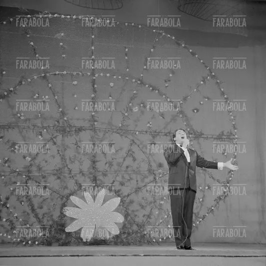 Tony Dallara, finale di Canzonissima, Vicenza, 1961
