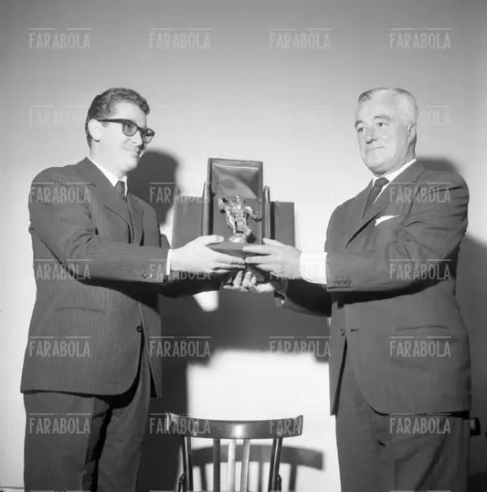 Ermanno Olmi e Vittorio De Sica, Premio San Fedele, 1961