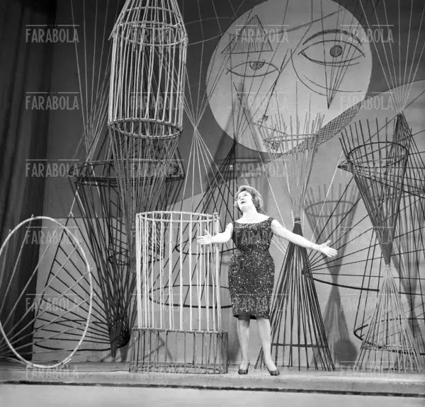 Flo Sandon's, finale di Canzonissima, Vicenza, 1961