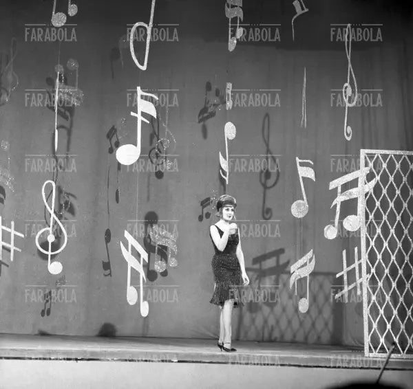 Mina, finale di Canzonissima, Vicenza, 1961