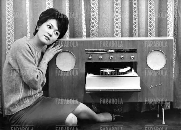 Baby stereo, nuovo tipo di giradischi, New York, 1961