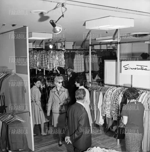 Interno della Rinascente, Milano, 1961