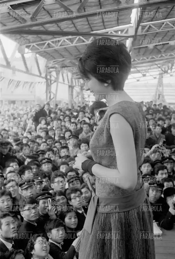 Mina in viaggio in Giappone, Tokyo, 1961
