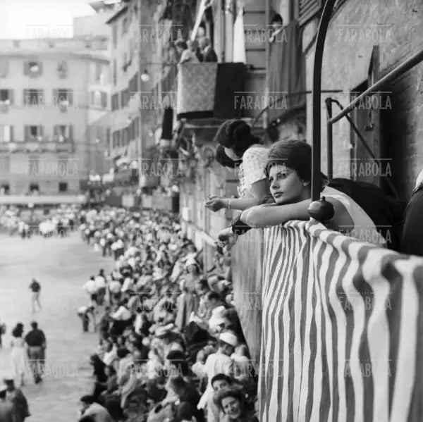 Sophia Loren, Palio di Siena, 1961