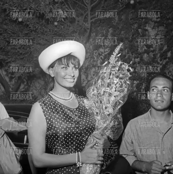 Sophia Loren, Premio David di Donatello, Taormina, 1961
