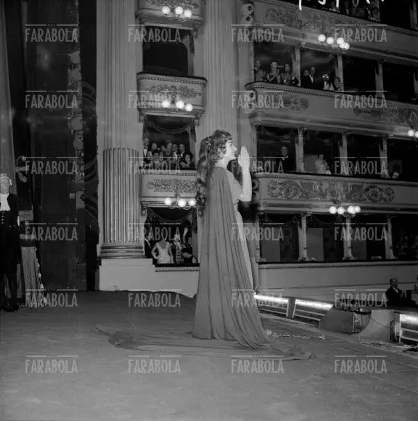 Maria Callas, Opera Medea, Teatro alla Scala, Milano, 1961