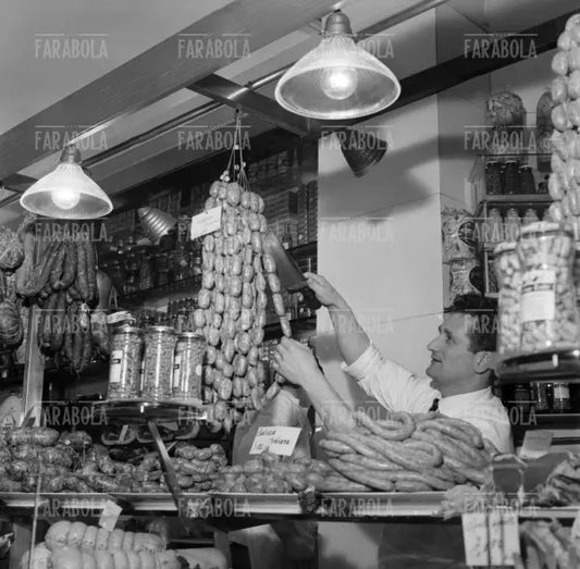Salumeria, Milano, 1961