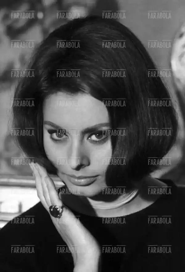 Sophia Loren a casa, Parigi, 1962